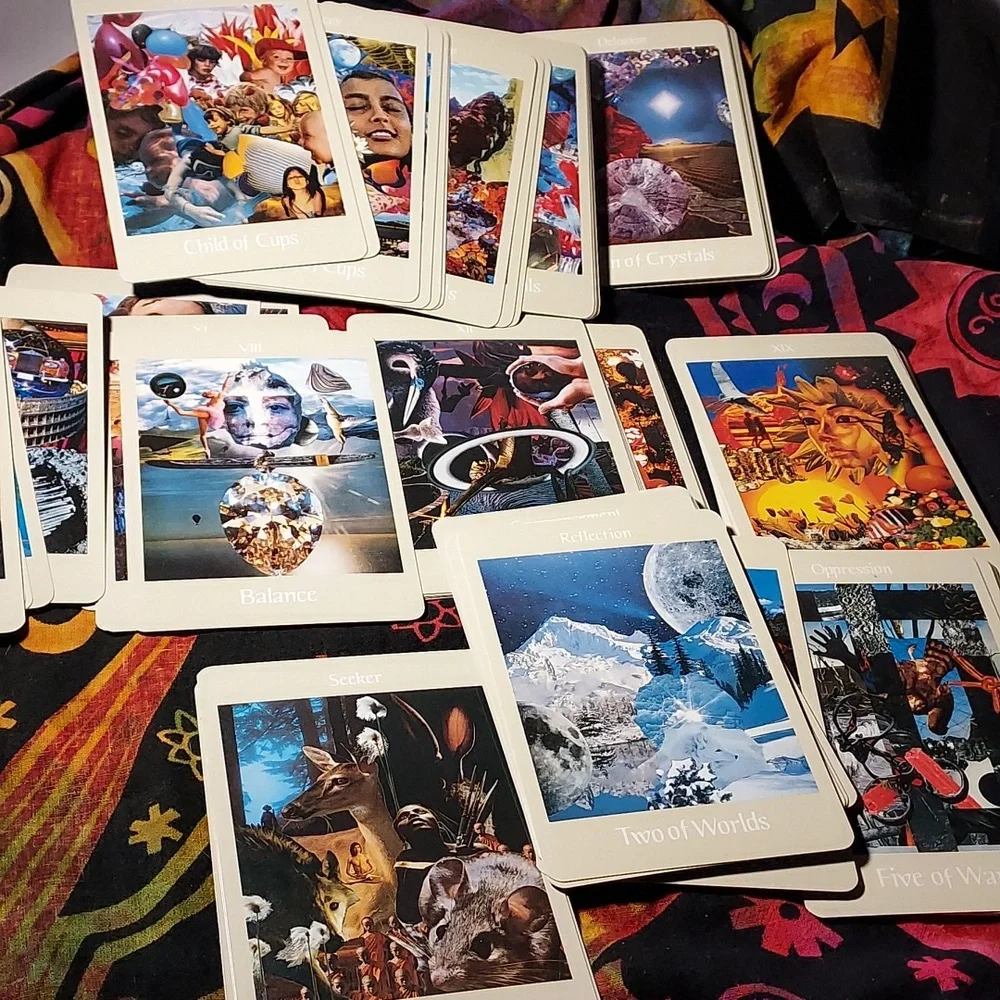 Vintage Voyager Tarot Cards in Original Box 1986 Used James Wanless RARE FIND - Picture 5 of 7
